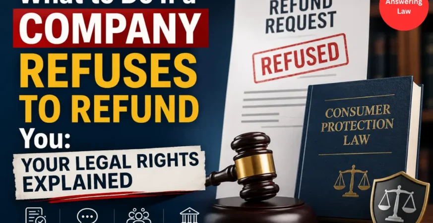 Company Refuses to Refund