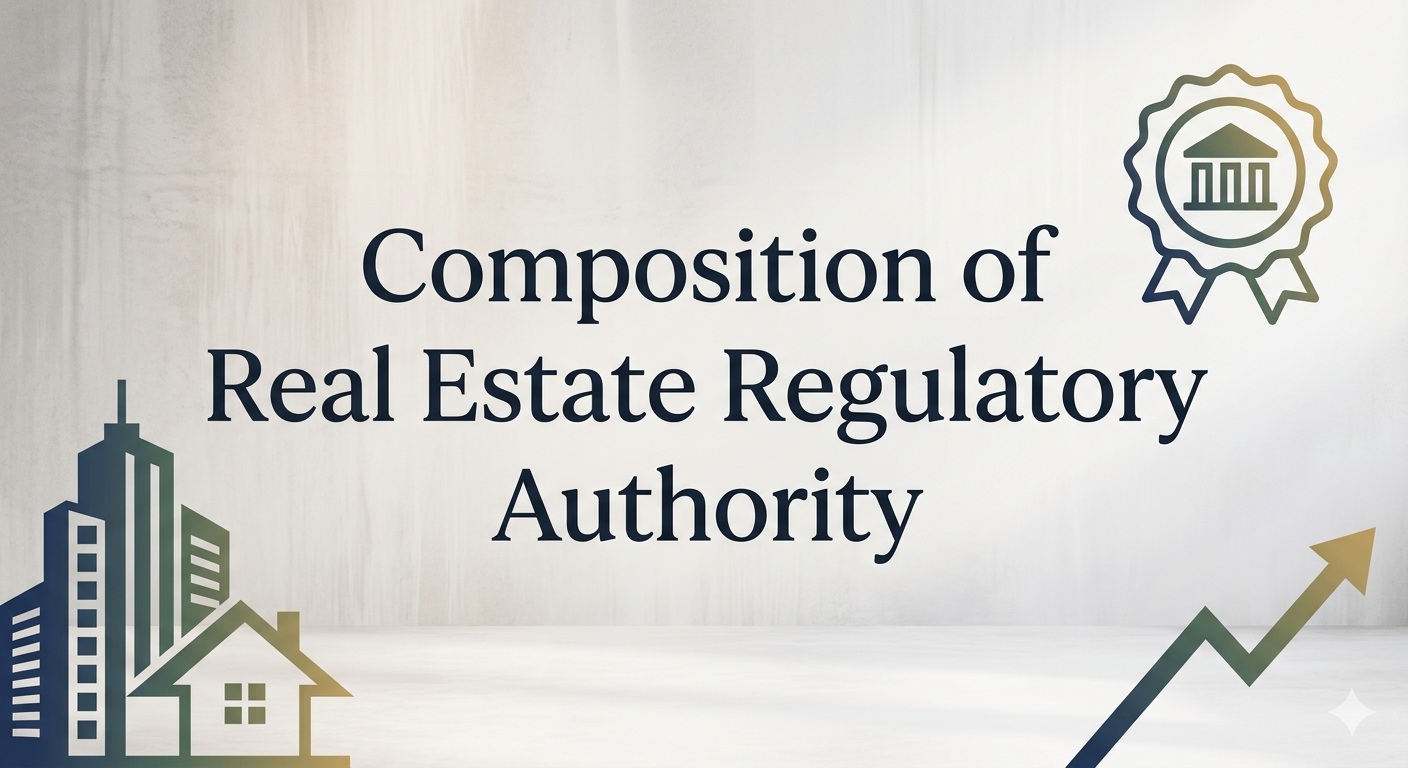 Composition of Real Estate Regulatory Authority